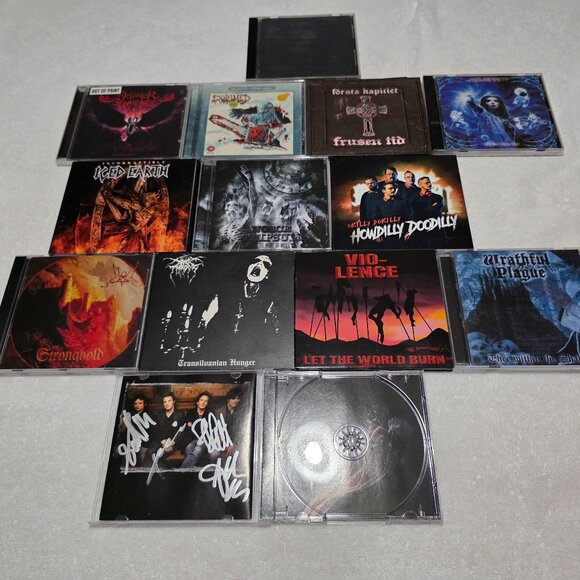 Other - CD's Collection of 12 Heavy/Black Metal + Bonus Sign Sleeve